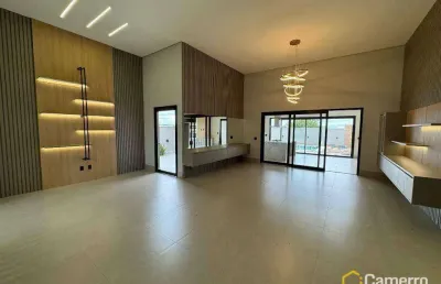 Casa com 3 dormitórios, sendo 3 suítes,  à venda, 242 m² por r$ 2.300.000 - fazenda santa lúcia - americana/sp