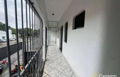 Salão comercial com 2 apartamentos residencial sobreloja, e uma casa nos fundos -  com 322,10 m² de área útil   jardim cândido bertini, santa bárbara