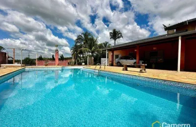 Chácara com 2 dormitórios à venda, 1250 m² por r$ 900.000 - condomínio são roque  - limeira/sp