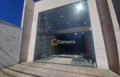 Salão para alugar, 330 m² por r$ 10.000/mês - jardim girassol - americana/sp