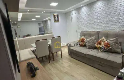 Apartamento com 2 dormitórios à venda, 50 m² por r$ 225.000 - joias de santa bárbara - santa bárbara d'oeste/sp