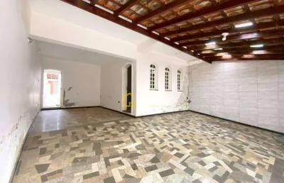 Casa com 03 dormitórios para alugar, 245 m² por r$ 3.000/mês - parque novo mundo - americana/sp