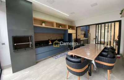 Casa com 3 dormitórios, sendo 3 suítes,  à venda, 230 m² por r$ 2.800.000 - residencial pau brasil - americana/sp
