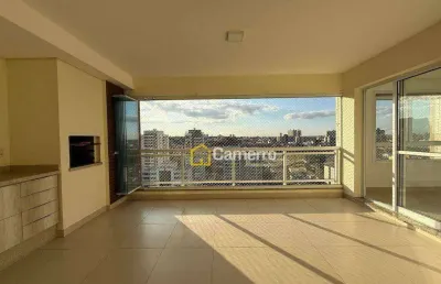 Apartamento com 3 dormitórios para alugar, 150 m² por r$ 8.000,00/mês - parque residencial nardini - americana/sp
