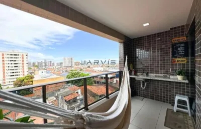 Apartamento á venda no bairro de jatiuca com 3 quartos, 2 banheiros e 2 vagas