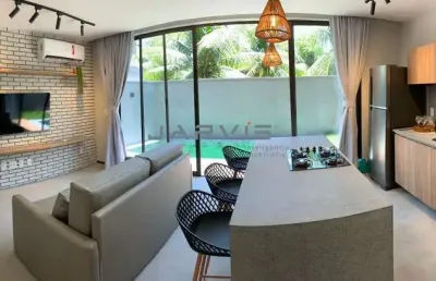 Villa kamai - milagres, mobiliado, 2 suítes, piscina privativa - r$ 800.000,00