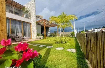 Casa de luxo patacho, 3 suítes  à venda em condomínio beira mar-r$ 3.500.000,00