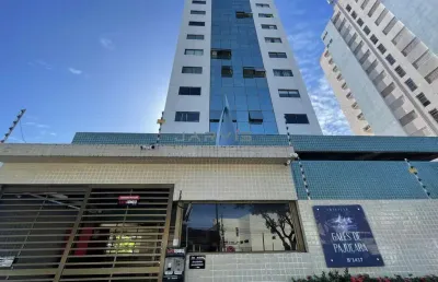 Quarto/sala mobiliado com vista mar no bairro da pajuçara - r$ 435.000,01