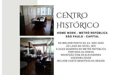 Kitnet / Stúdio para alugar na Avenida São João, 1086, República, São Paulo
