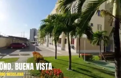 Apartamento para venda em fortaleza, messejana, 2 dormitórios, 1 suíte, 2 banheiros, 1 vaga
