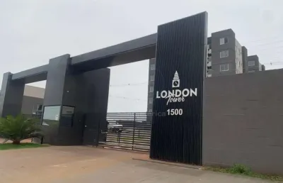 Apartamento para locação no edifício london tower, região norte