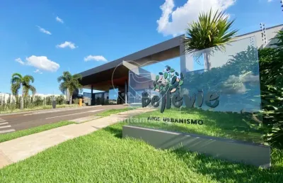 Terreno em condomínio declive com 379m² à venda condomínio residencial bellevie