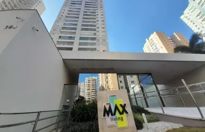 Apartamento semi-mobiliado com 3 quartos na gleba palhano no residencial max living