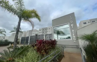 Apartamento para locação no edifício acquaville lago di biennade com 2 quartos