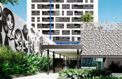Apartamento em construção à venda no edifício blu.ink com 3 quartos na palhano 1 em londrina
