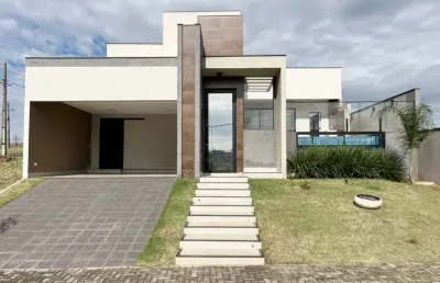Casa com três suítes e piscina privativa para venda e locação no condomínio campos do conde veredas