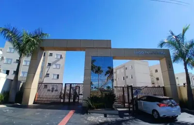 Apartamento para locação no edifício lago de lucerna com 2 quartos e lazer completo