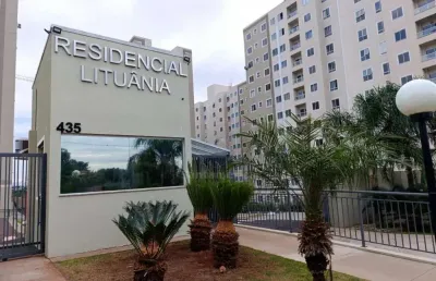 Apartamento para alugar no edifício residencial lituânia com 2 quartos na região norte de londrina