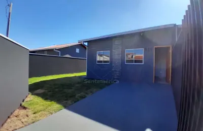 Casa para alugar no bairro maria cecília, região norte de londrina, com 2 quartos e lavanderia