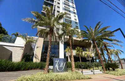 Apartamento novo com 2 quartos para alugar no edificio tay, na gleba palhano em londrina