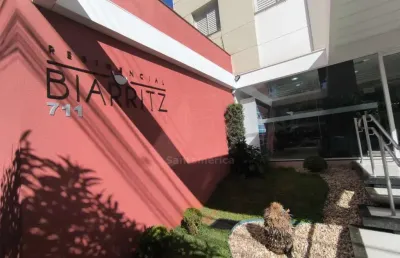 Apartamento no edifício residencial biarritz com 2 quartos e suíte, no centro de londrina