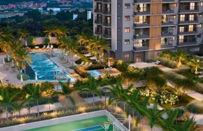 Apartamento para venda em barueri, alphaville industrial, 2 dormitórios, 1 suíte, 2 banheiros, 1 vaga