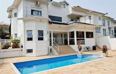 Casa em condomínio fechado com 4 quartos à venda na rodovia comendador guilherme mamprim, s/n°, reserva colonial, valinhos, 330 m2 por r$ 2.900.000