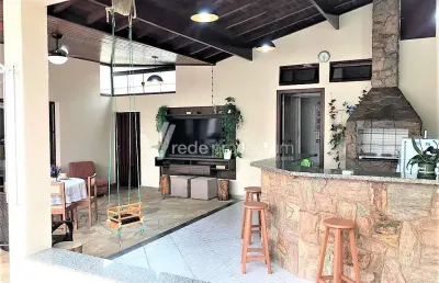 Casa com 4 quartos à venda na rua flávio de carvalho, 1444, jardim eulina, campinas, 352 m2 por r$ 1.350.000