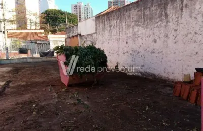 Terreno comercial à venda na rua delfino cintra, 576, botafogo, campinas por r$ 640.000