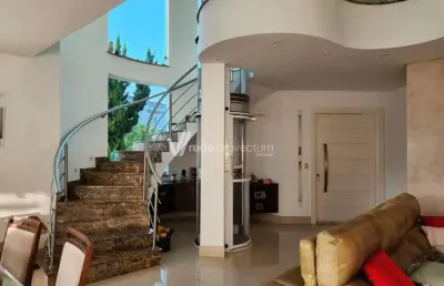 Casa em condomínio fechado com 4 quartos à venda na rua samuel costa, s/n°, swiss park, campinas, 370 m2 por r$ 3.000.000