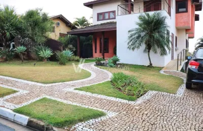Casa em condomínio fechado com 4 quartos para alugar na alameda jequitibá, 1750, condomínio moinho do vento, valinhos, 600 m2 por r$ 11.500