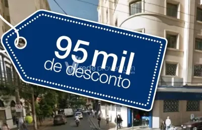 Sala comercial à venda na rua conceição, 121, centro, campinas, 100 m2 por r$ 234.777