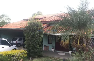 Casa em condomínio fechado com 3 quartos à venda na rua san conrado, 415, loteamento caminhos de san conrado (sousas), campinas, 389 m2 por r$ 990.000