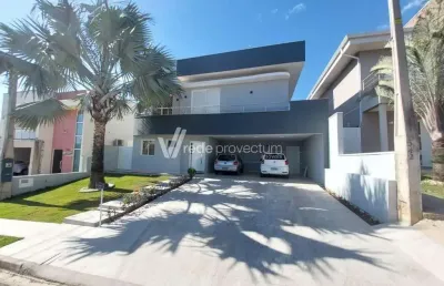 Casa em condomínio fechado com 3 quartos à venda na rua líbero badaró, 19, jardim santa rita de cássia, hortolândia, 270 m2 por r$ 1.850.000