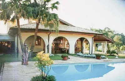 Casa em condomínio fechado com 4 quartos à venda na alameda dos ingazeiros, 700, sítios de recreio gramado, campinas, 801 m2 por r$ 7.300.000
