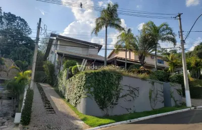 Casa em condomínio fechado com 3 quartos à venda na rua luiz de paula, 240, parque jatibaia (sousas), campinas, 350 m2 por r$ 1.800.000
