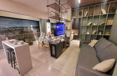 Cobertura com 1 quarto à venda na rua capitão francisco de paula, 125, cambuí, campinas, 86 m2 por r$ 1.082.000