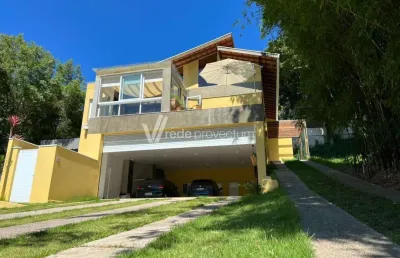 Casa em condomínio fechado com 4 quartos à venda na avenida professora dea ehrhardt carvalho, 1800, sítios de recreio gramado, campinas, 400 m2 por r$ 2.780.000