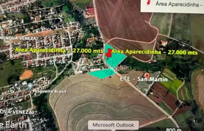 Terreno à venda na estrada municipal joannine caumo, km15, nova aparecida, campinas por r$ 7.950.000