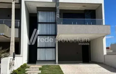 Casa em condomínio fechado com 3 quartos à venda na avenida luiz greco, 600, vila monte alegre, paulínia, 209 m2 por r$ 1.390.000