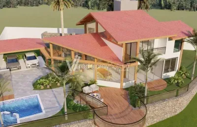 Casa em condomínio fechado com 3 quartos à venda na rodovia dom pedro i, s/n°, parque nova suíça, valinhos, 219 m2 por r$ 1.449.000