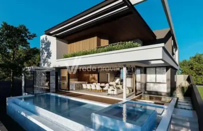 Casa em condomínio fechado com 5 quartos à venda na rua das palmas, 1, alphaville dom pedro, campinas, 388 m2 por r$ 6.100.000