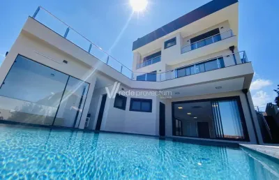 Casa em condomínio fechado com 4 quartos à venda na rua lazaro marchete, 34, swiss park, campinas, 540 m2 por r$ 4.830.000