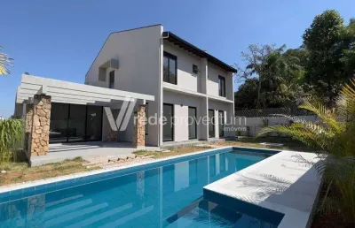 Casa em condomínio fechado com 5 quartos à venda na rua josé decourt homem de mello, s/n°, residencial estância eudóxia (barão geraldo), campinas, 435 m2 por r$ 3.495.000