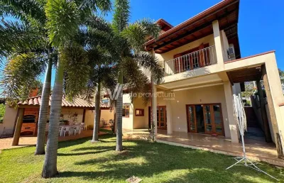 Casa em condomínio fechado com 3 quartos à venda na rua san conrado, 415, loteamento caminhos de san conrado (sousas), campinas, 274 m2 por r$ 1.490.000