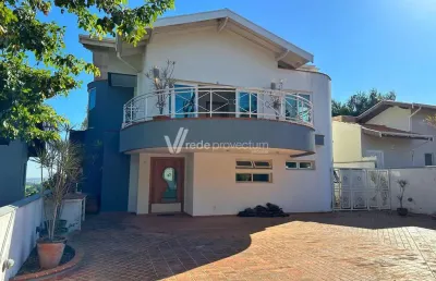 Casa em condomínio fechado com 3 quartos à venda na rua san conrado, 415, loteamento caminhos de san conrado (sousas), campinas, 404 m2 por r$ 1.560.000