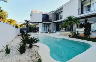Casa em condomínio fechado com 3 quartos à venda na rua lazaro marchete, 34, swiss park, campinas, 350 m2 por r$ 4.600.000