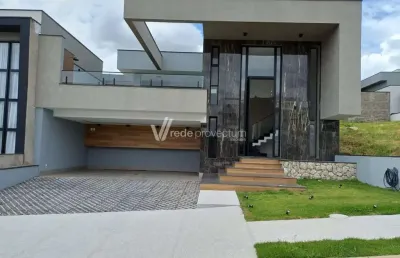 Casa em condomínio fechado com 3 quartos à venda na estrada municipal do roncáglia, 1090, residencial mont' alcino, valinhos, 243 m2 por r$ 1.690.000