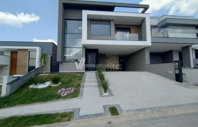 Casa em condomínio fechado com 3 quartos à venda na estrada municipal do roncáglia, 1090, residencial mont' alcino, valinhos, 231 m2 por r$ 2.080.000