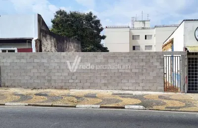 Terreno comercial à venda na avenida doutor alberto sarmento, 530, bonfim, campinas por r$ 470.000